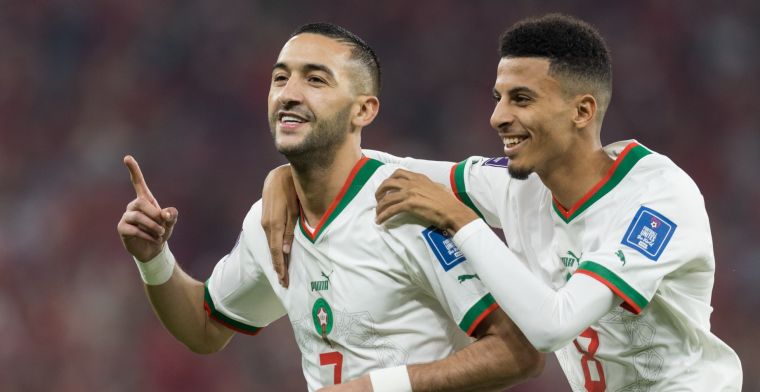 Zwoegend Marokko houdt stand en bereikt voor het eerst sinds 1986 knock-outfase