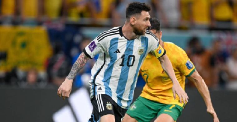 Goudhaantje Messi: 'Nu komt er een moeilijke wedstrijd aan, Holanda'