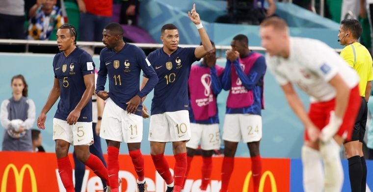 'Frankrijk toont grootsheid van kampioen, Mbappé uit ander sterrenstelsel'