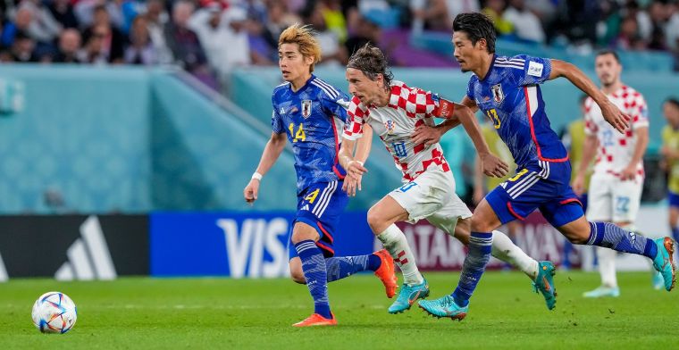 Japans sprookje eindigt dramatisch: Kroatië door penalty's naar kwartfinale