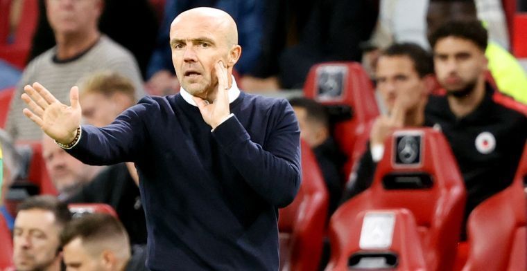 Schreuder onder de indruk van Ajax-talent: 'Hij kan snel aanhaken'