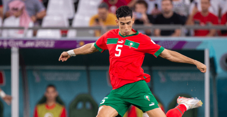 'Tegenvaller voor Marokko: verdediger dreigt duel met Portugal te moeten missen'