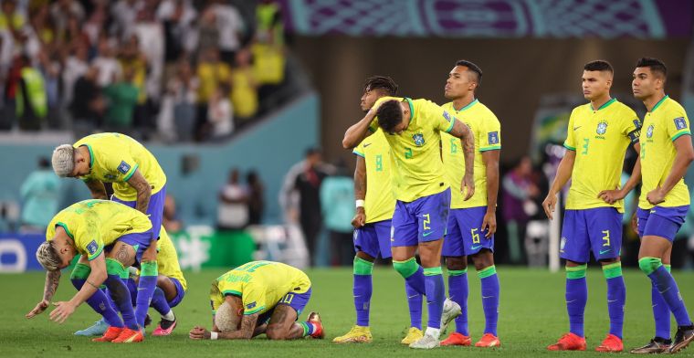 Braziliaanse WK-uitschakeling slaat in als een bom: 'Het is klaar nu!'