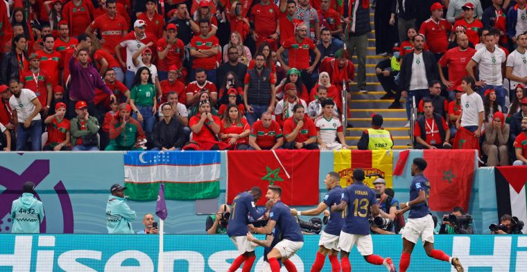 Droom van dapper en sterk Marokko spat uiteen: titelhouder Frankrijk naar finale