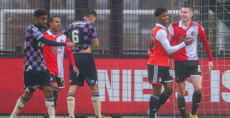 Feyenoord zet grote score neer in bijzondere oefenwedstrijd tegen Go Ahead