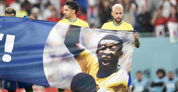 Neymar komt met prachtig eerbetoon aan Pelé: 'Je magie blijft voor altijd'
