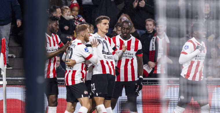 PSV tankt vertrouwen: ruime zege op AC Milan, Madueke de blikvanger