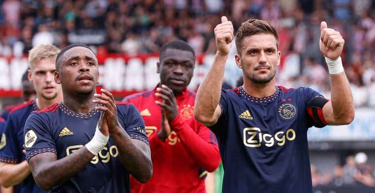'Ajax aast op twee versterkingen, Tadic voorlopig aangewezen rechtsbuiten'