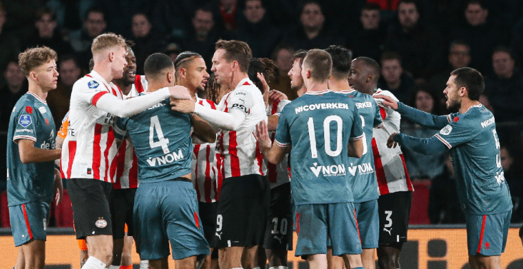 Onmachtig PSV begint 2023 slecht met uitglijder tegen Sparta