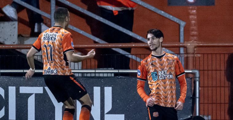 FC Volendam wint door fraaie goals van RKC en klimt in Eredivisie