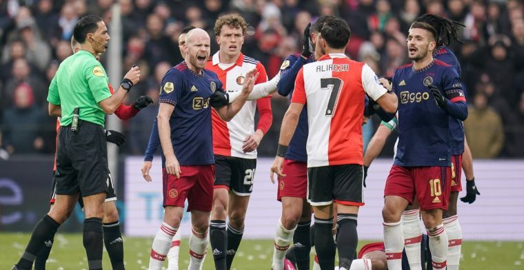 'Ajax is goed weggekomen: Feyenoord was de eerste helft sterker, echt fantastisch'