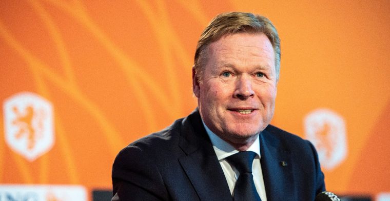 Loting bekend: Oranje en Koeman kennen route richting Nations League-eindzege