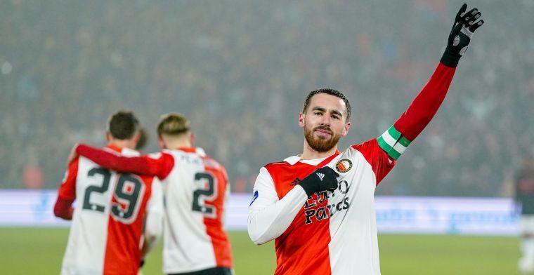 'Feyenoord dreigde aanvoerder Kökcü nog kwijt te raken aan Benfica'