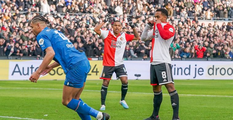 Van Hooijdonk stoort zich aan 'blunder' Feyenoord: 'Ik zie het nog niet'