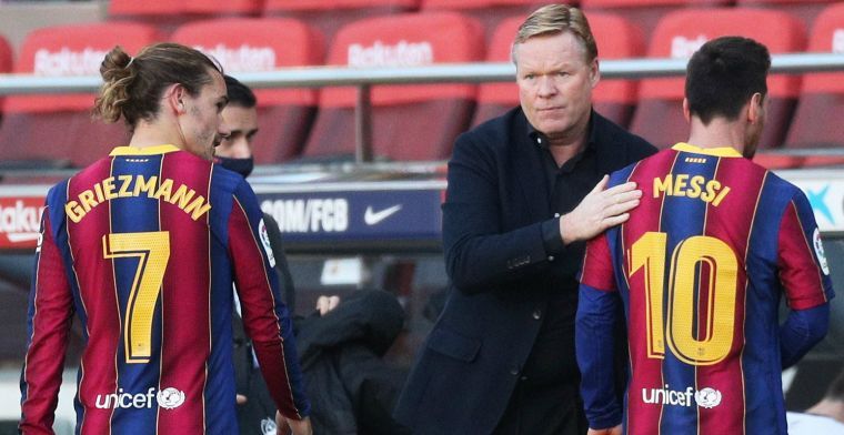 Koeman denkt met glimlach terug aan samenwerken met Messi: 'Geweldig, geweldig' 