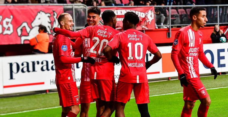 FC Twente trekt zege tegen FC Volendam in vijf minuten tijd naar zich toe
