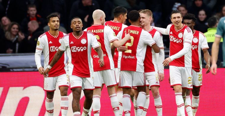 Ajax records a convincing victory against Sparta and benefits from a loss of points in the top five