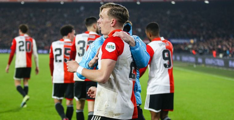 Matchwinner Pedersen over kampioenschap Feyenoord: 'Natuurlijk praten we erover'