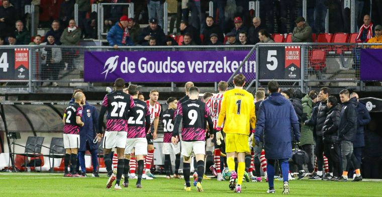 FC Utrecht in slotfase alsnog langs Sparta in tijdelijk gestaakt duel op Kasteel 