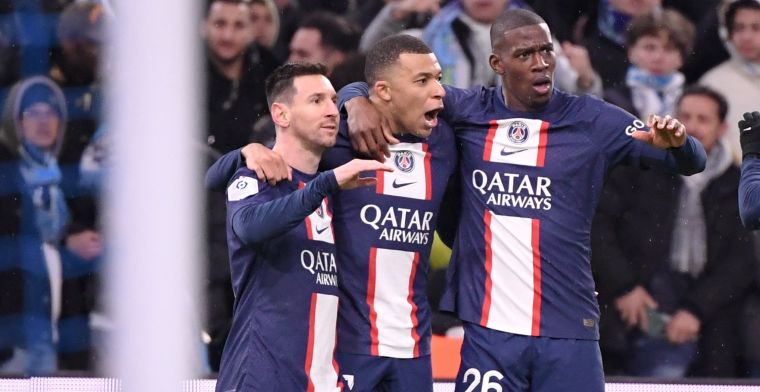 Messi en Mbappé draaien aartsrivaal Marseille helemaal dol: PSG op titelkoers