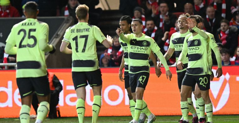 Uitblinkende Foden gidst City langs Bristol en naar kwartfinale FA Cup