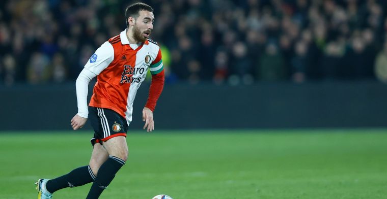Begrip voor Feyenoord-captain Kökcü: 'Hij steunt actie en dat is belangrijkste'