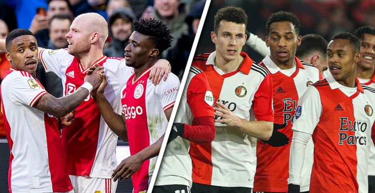 Spelersbattle: Feyenoord-defensie in het voordeel, Ajax trekt aan langste eind