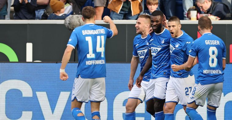 Leipzig lijdt pijnlijke nederlaag, Hoffenheim beslist degradatiekraker in voordeel