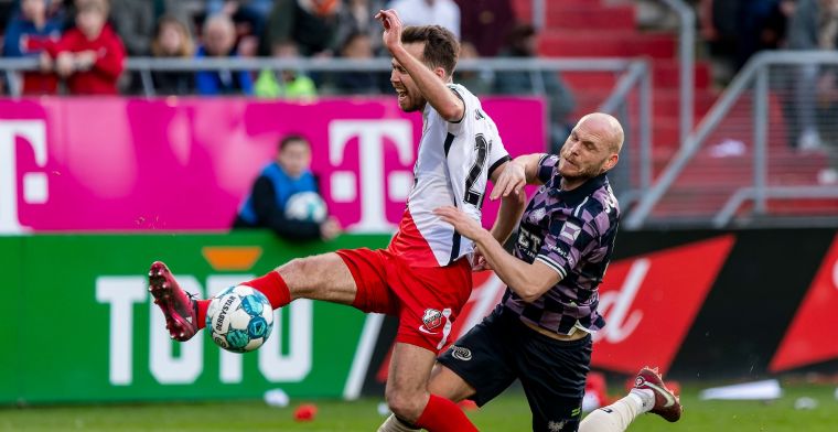 Go Ahead verslaat FC Utrecht in slotfase op emotionele middag in Galgenwaard