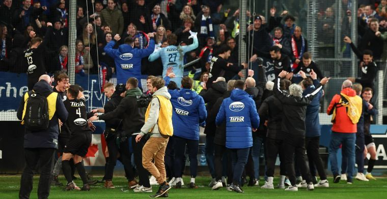 Uitverkocht huis voor Spakenburg tegen PSV: 'Gaat één kolkende blauwe zee worden'