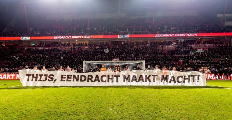 PSV zet deuren van Philips Stadion open om afscheid te nemen van Thijs Slegers