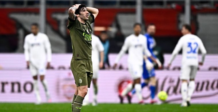 AC Milan lijdt duur puntverlies, Sevilla geeft voorsprong weg na bizarre slotfase 