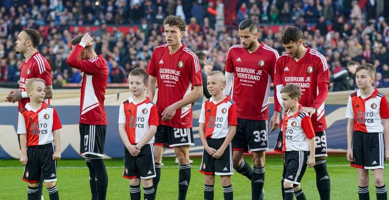 Feyenoord maakt statement met speciale shirts: 'Gebruik je verstand'