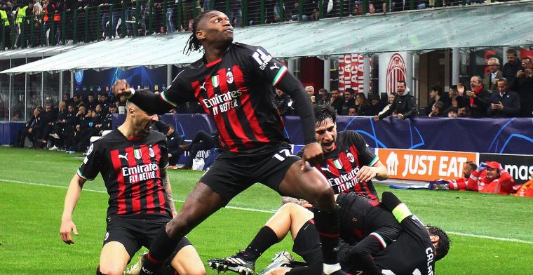 AC Milan legt Napoli op de knieën en mag denken aan stadsderby in halve finale