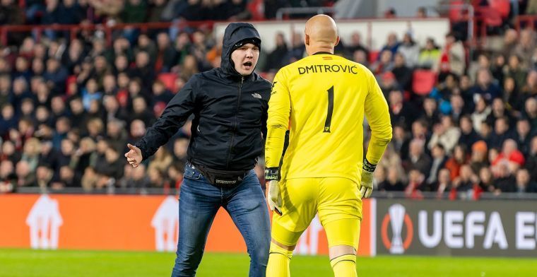 Dmitrovic blikt terug op incident: 'PSV is zich bewust van gemaakte fouten'