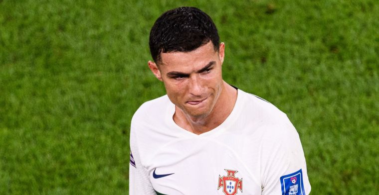 Ronaldo krijgt trap na: 'Ik vond het heerlijk om hem te zien huilen'