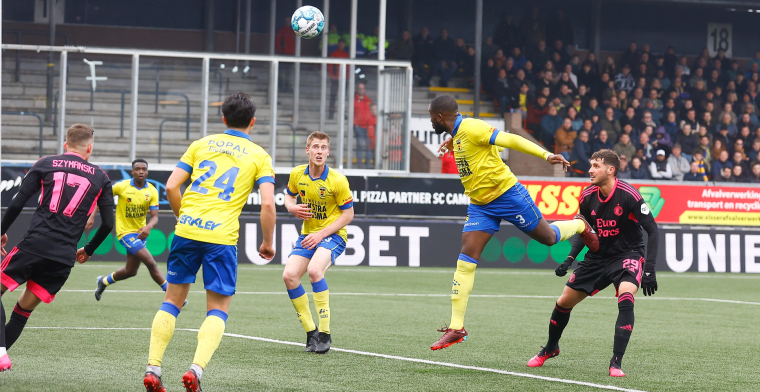 Understatement na eigen goal van Cambuur tegen Feyenoord: 'Jammer natuurlijk'