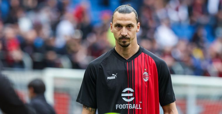 Weer een blessure voor 41-jarige Zlatan: seizoen bij AC Milan mogelijk ten einde 