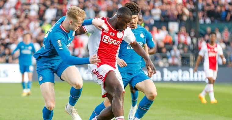 PSV trekt aan langste eind in slopende bekerfinale en verslaat Ajax na penalty's