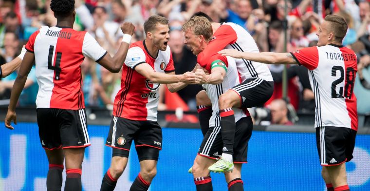 Feyenoord-selectie gesteund door oud-ploeggenoten: 'Wordt wereldwijd gevierd'