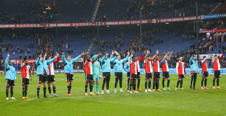 'Feyenoord vraagt KNVB om versoepeling, maar krijgt nul op het rekest'