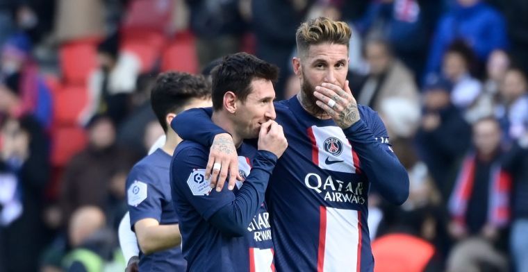 Ramos volgt voorbeeld van Messi en kondigt na twee jaar afscheid aan bij PSG