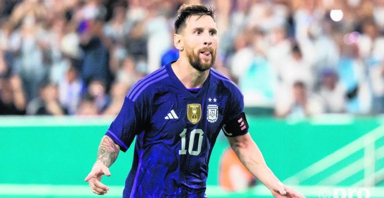 Ongrijpbare Messi loodst Argentinië met snelste goal in loopbaan naar oefenzege