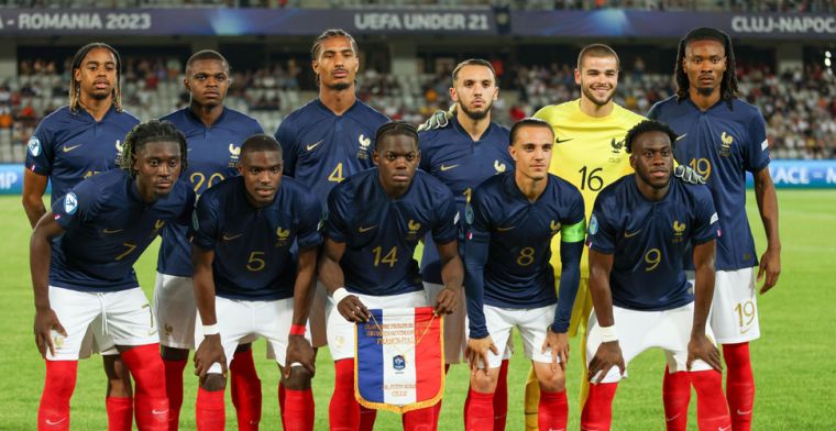 Jong Frankrijk boekt tweede zege en staat met één been in EK-kwartfinale