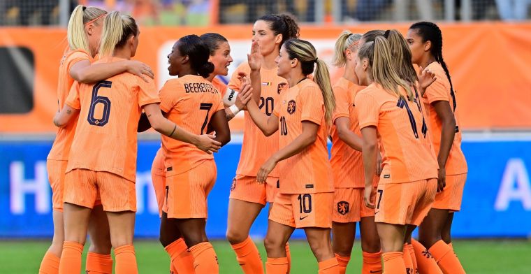 Oranje Leeuwinnen vernederen België en tanken zelfvertrouwen in uitzwaaiwedstrijd