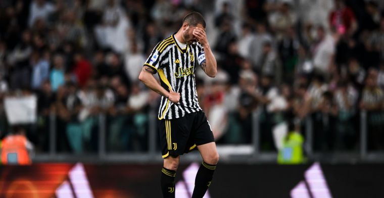 'Juventus is onverbiddelijk en zet clubicoon Bonucci per direct uit eerste elftal'