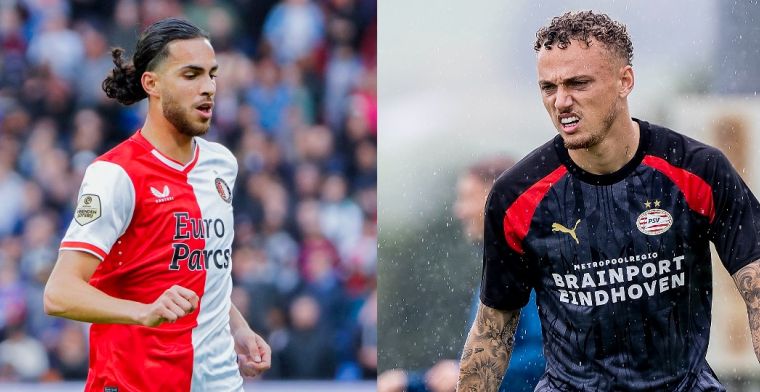 Feyenoord en PSV met vernieuwde selecties tegenover tegenstanders van formaat