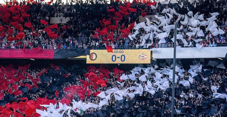 PSV-fan (14) raakt gewond in De Kuip: 'Grote stang kwam precies op ons af'