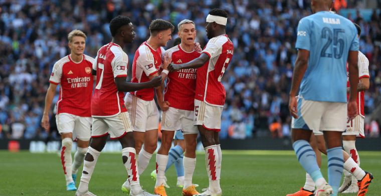 Timber debuteert met eerste prijs bij Arsenal na strafschoppen tegen City