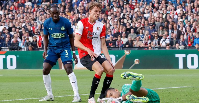 Perez zag 'gangmaker van Feyenoord' falen tegen PSV: 'Hij was zó slecht vrijdag'